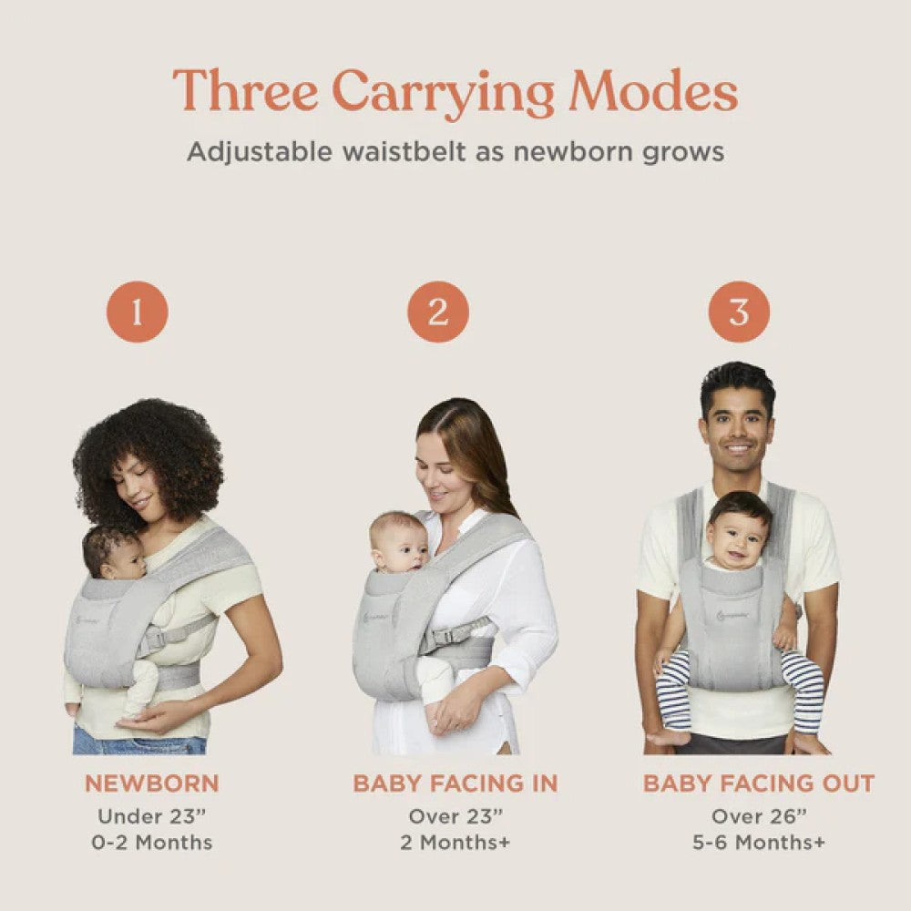 Camel Ergobaby Embrace Newborn Carrier