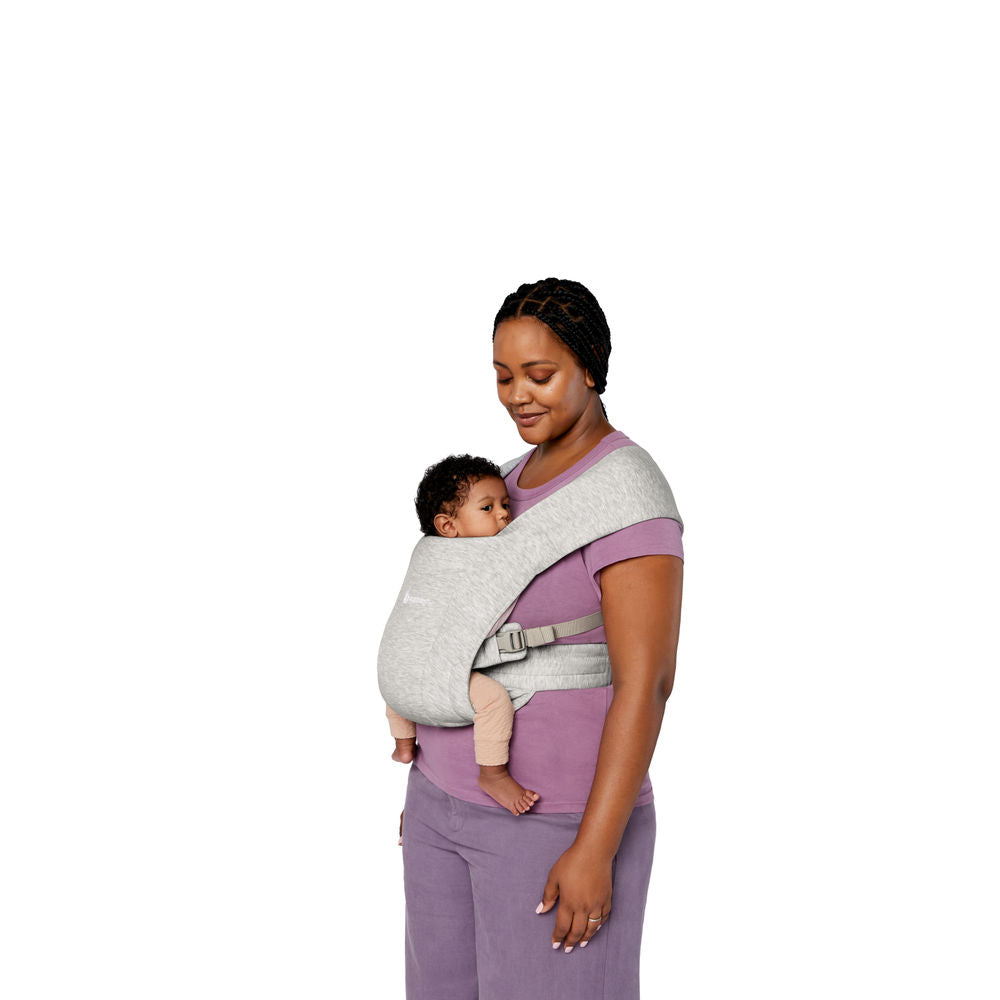 Ergobaby Embrace Newborn Baby Carrier - Soft Grey