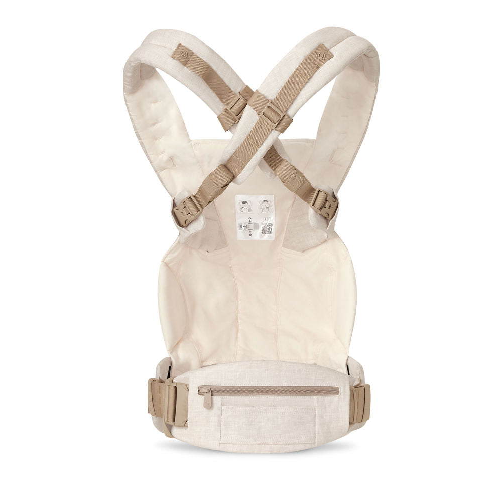 Natural Linen Ergobaby Omni Deluxe All in One Linen Baby Carrier