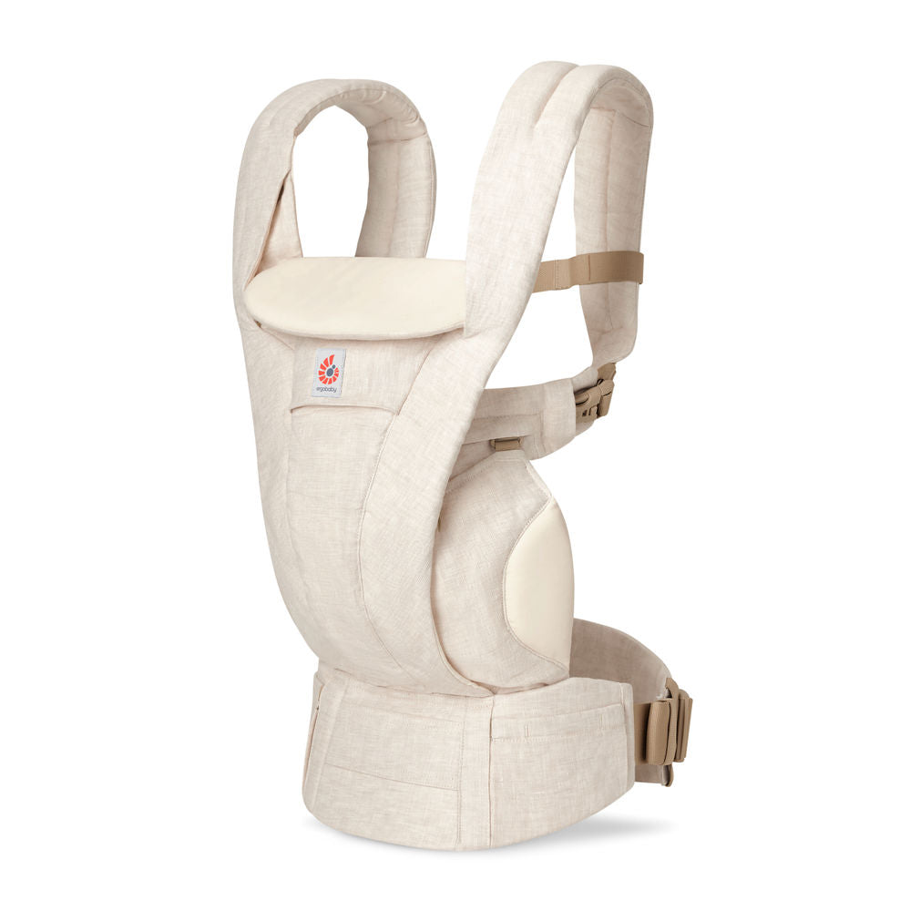 Natural Linen Ergobaby Omni Deluxe All in One Linen Baby Carrier