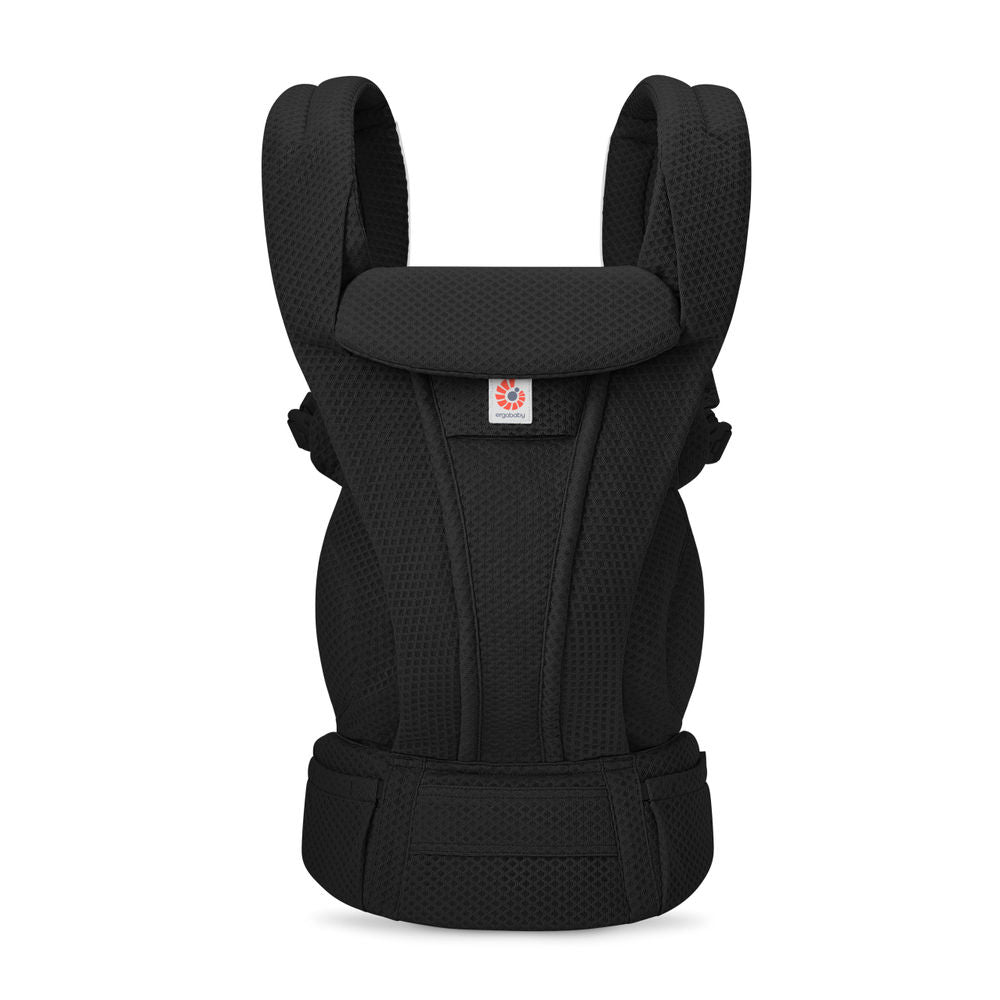 Onyx Black Ergobaby Omni Deluxe All in One Mesh Baby Carrier