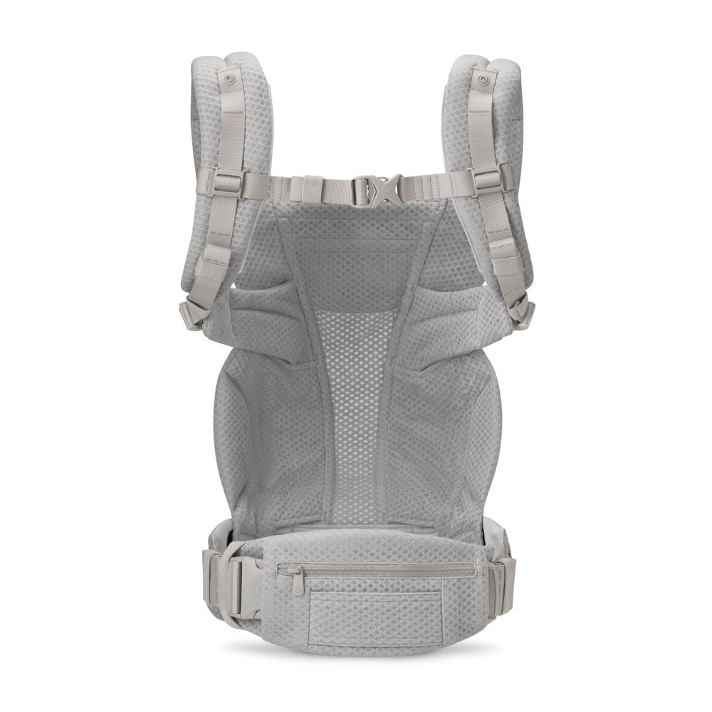 Pearl Grey Ergobaby Omni Deluxe All in One Mesh Baby Carrier