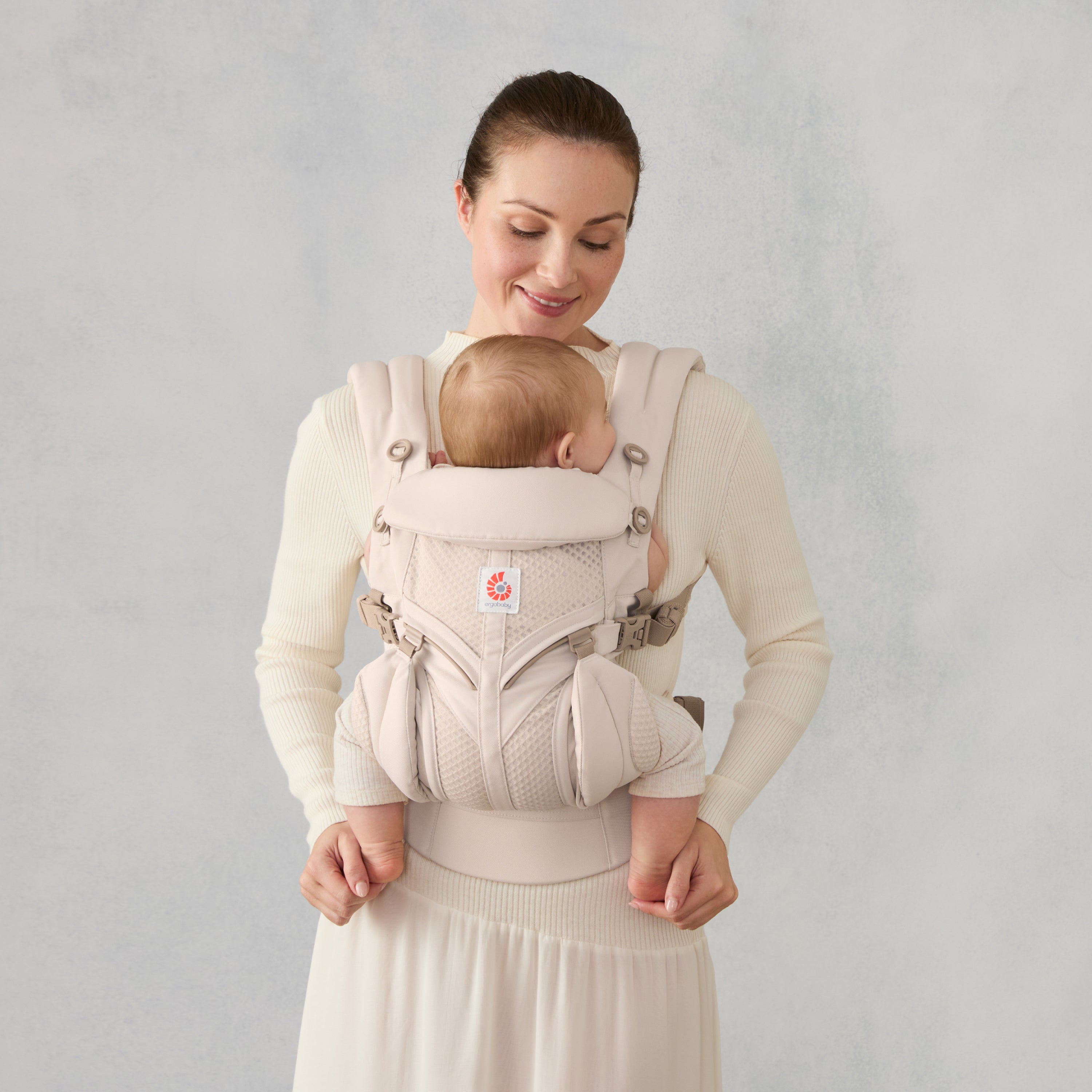 Omni Classic Mesh Baby Carrier - Natural Beige