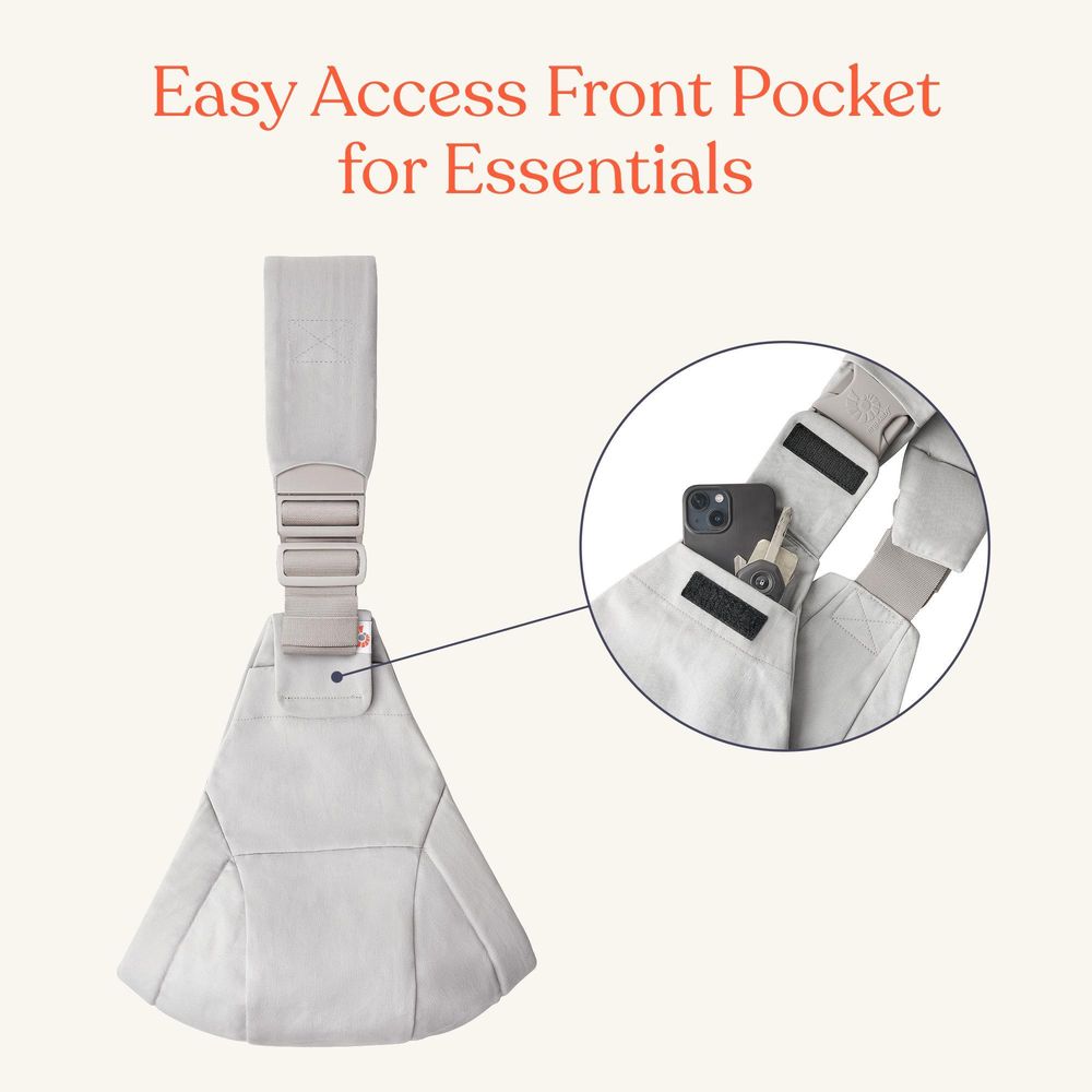 Pearl Grey Upsie Sling Carrier