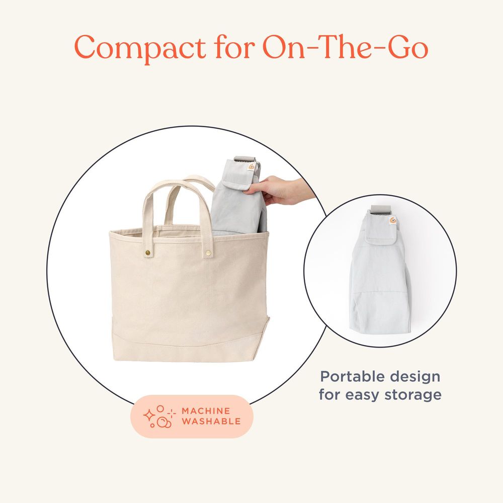 Pearl Grey Upsie Sling Carrier