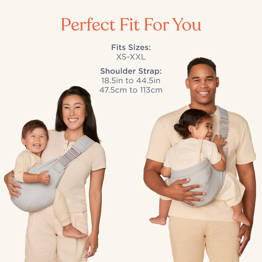 Pearl Grey Upsie Sling Carrier