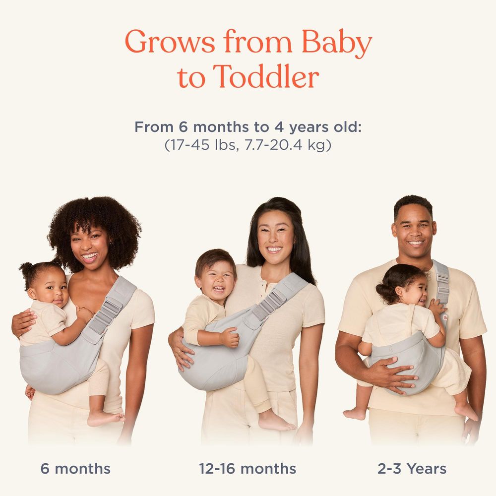 Pearl Grey Upsie Sling Carrier