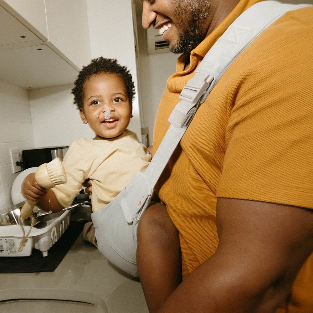 Pearl Grey Upsie Sling Carrier