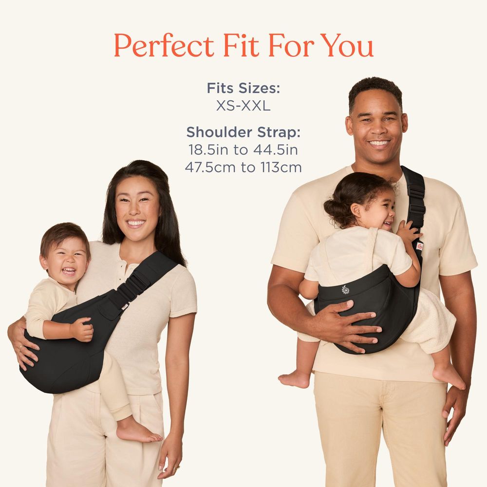 Onyx Black Upsie Sling Carrier