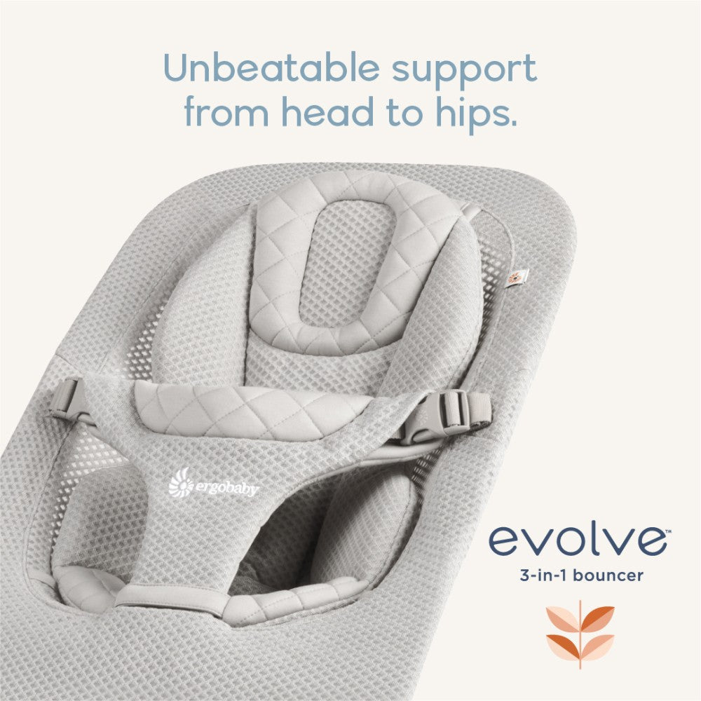 Cream Mesh Evolve 3 in 1 Bouncer Mesh