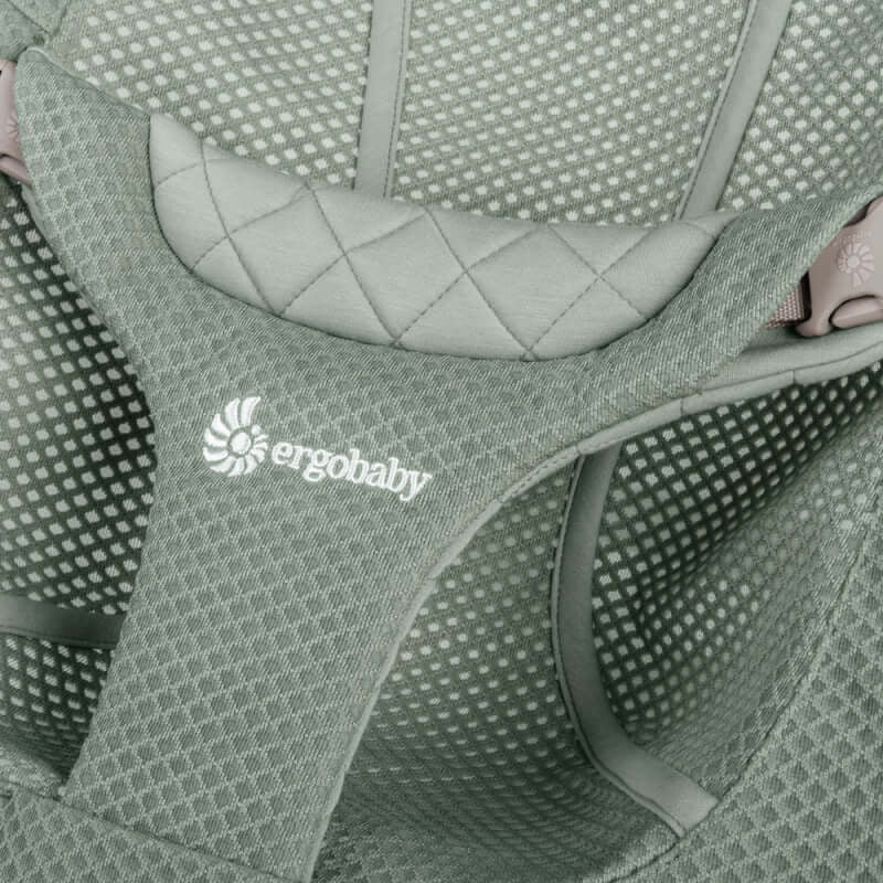 Sage Green Mesh Evolve 3 in 1 Bouncer