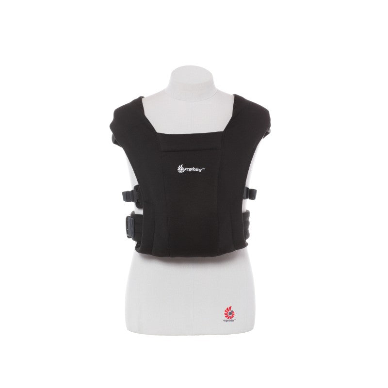 Pure Black Embrace Newborn Carrier