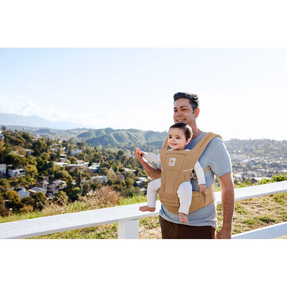 Camel Brown Alta Hip Seat Baby Carrier