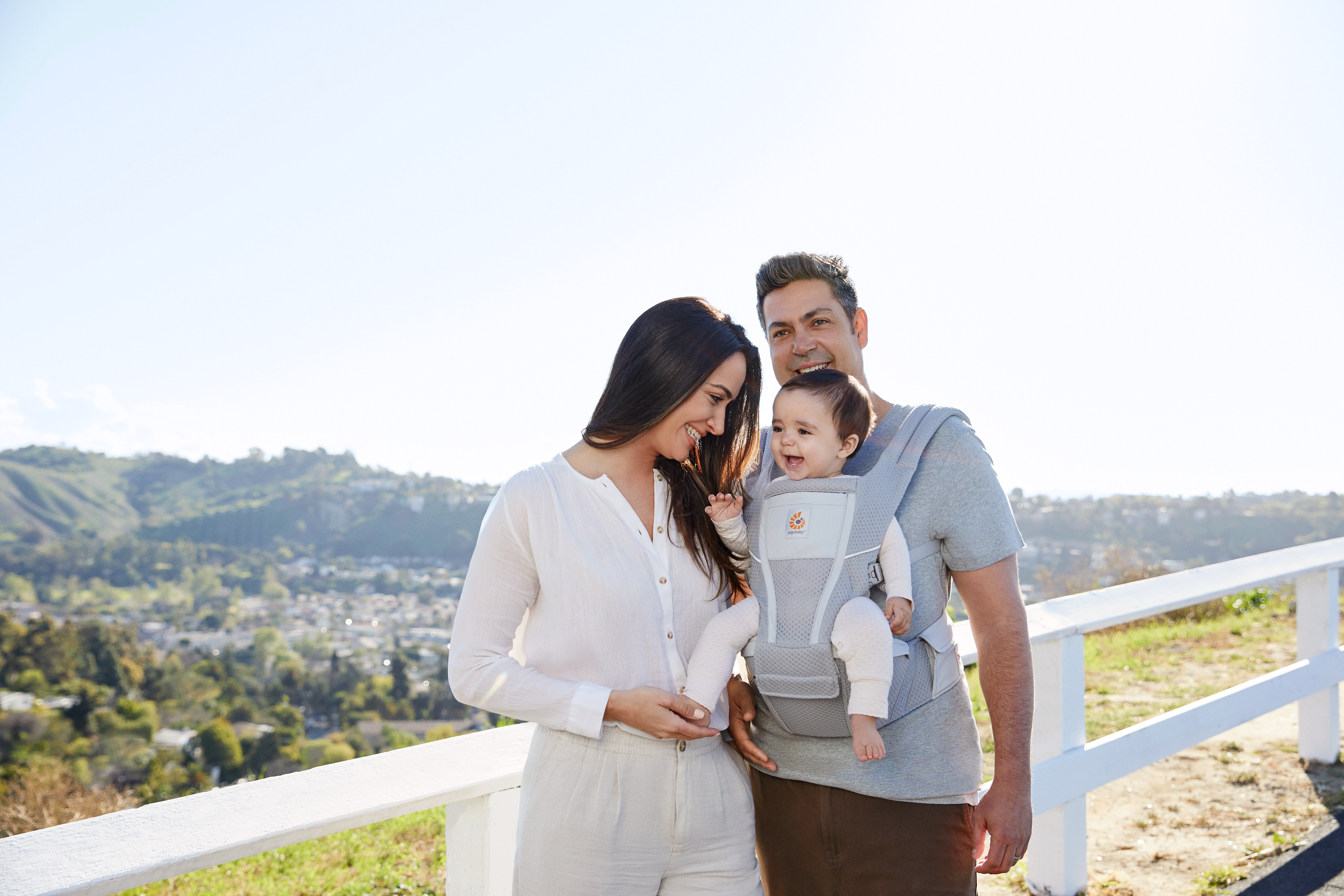 Pearl Grey Alta Hip Seat Baby Carrier