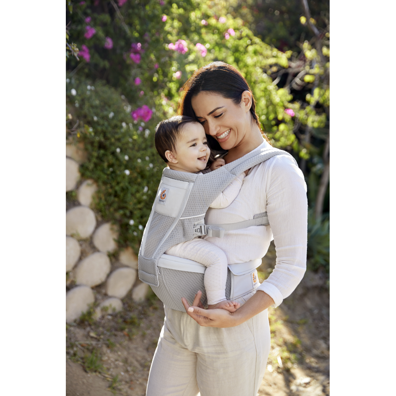 Pearl Grey Alta Hip Seat Baby Carrier