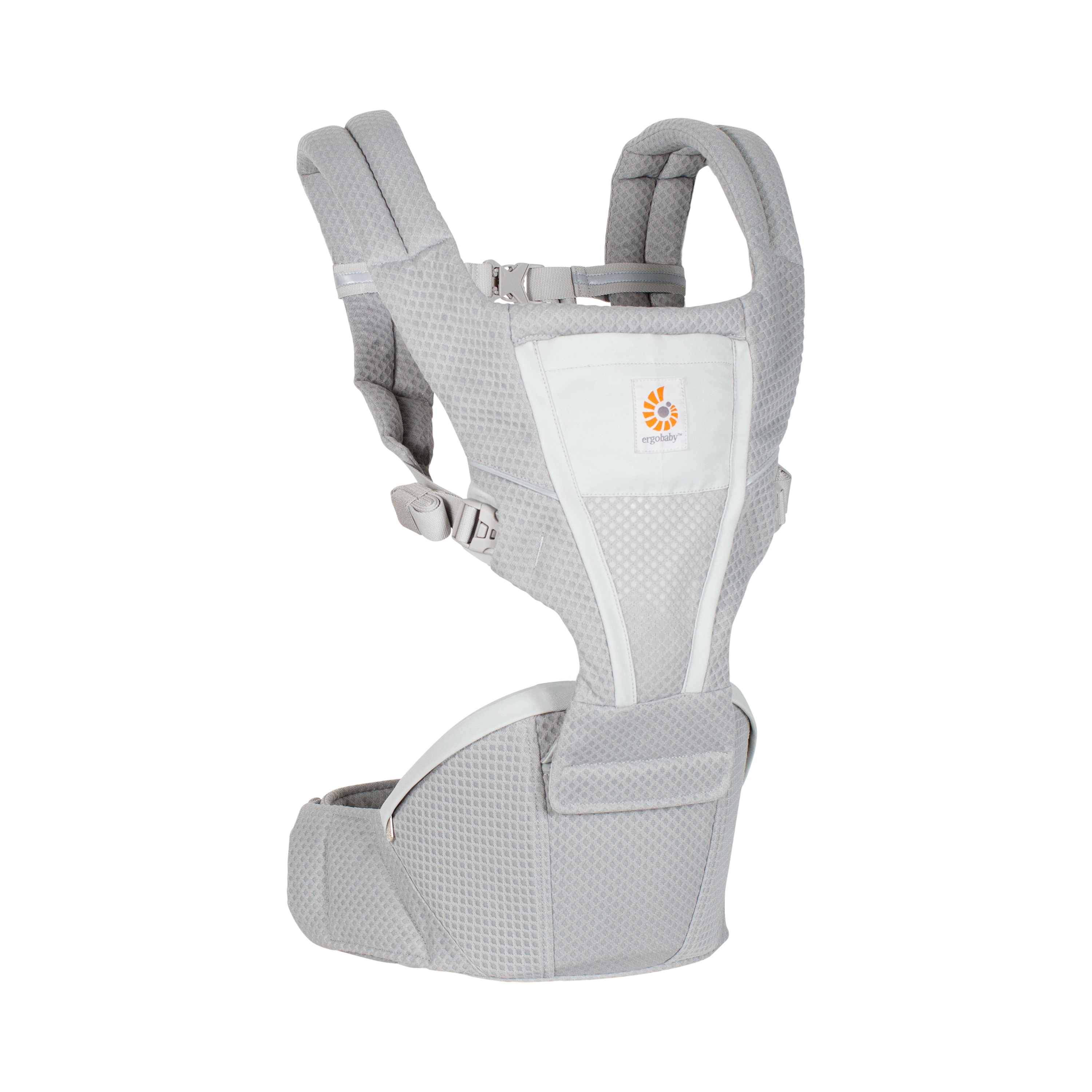 Pearl Grey Alta Hip Seat Baby Carrier
