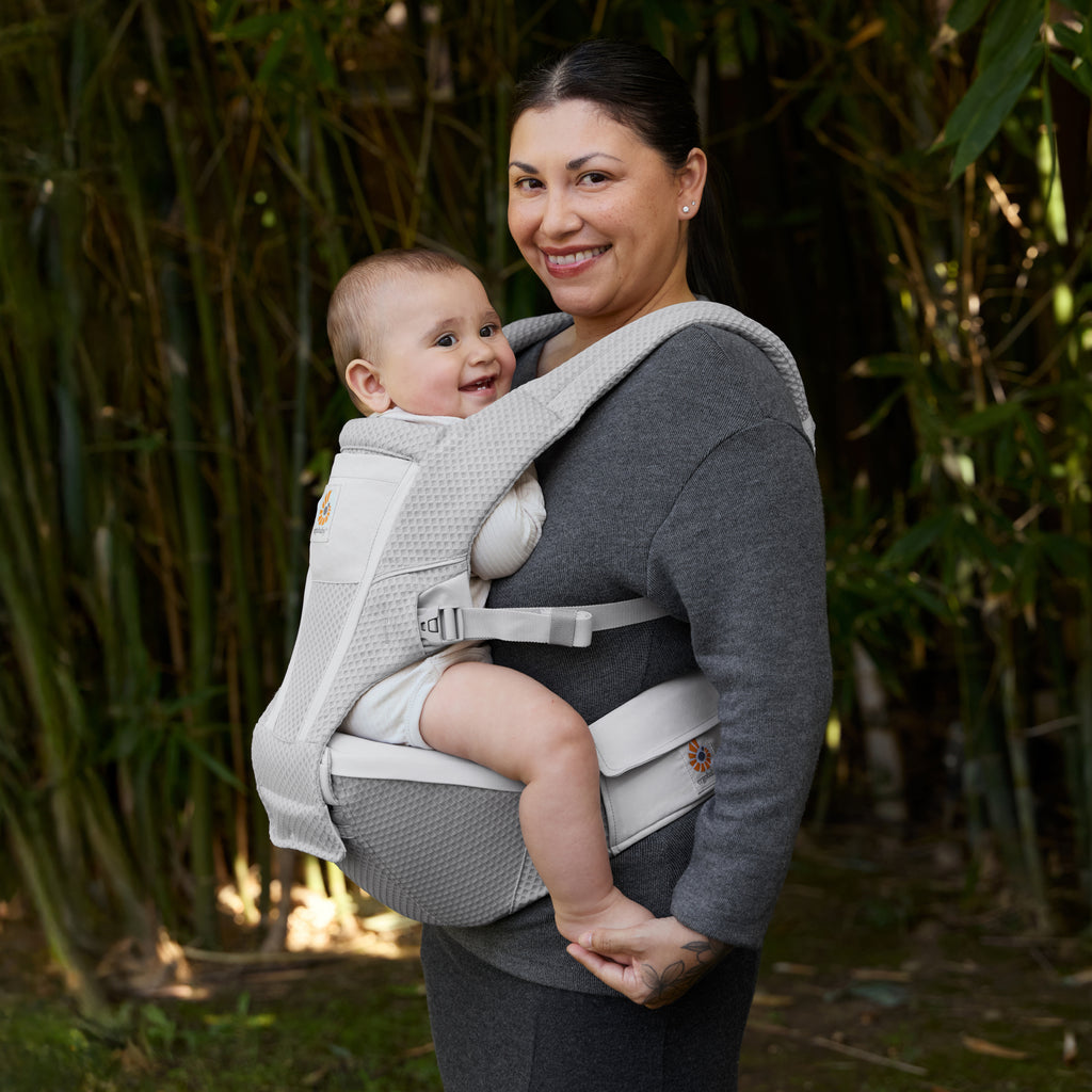 Alta Hip Seat Baby Carrier - Pearl Grey