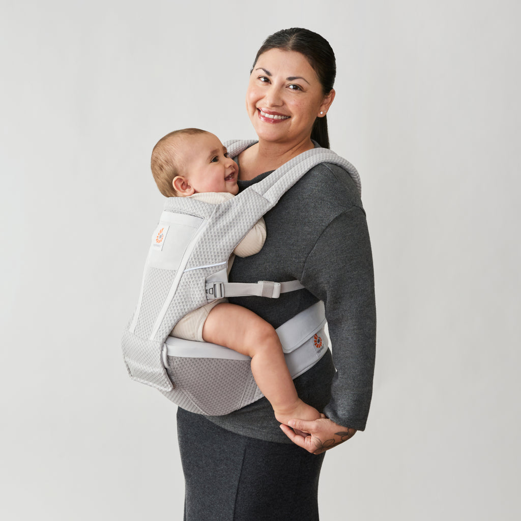 Pearl Grey Alta Hip Seat Baby Carrier