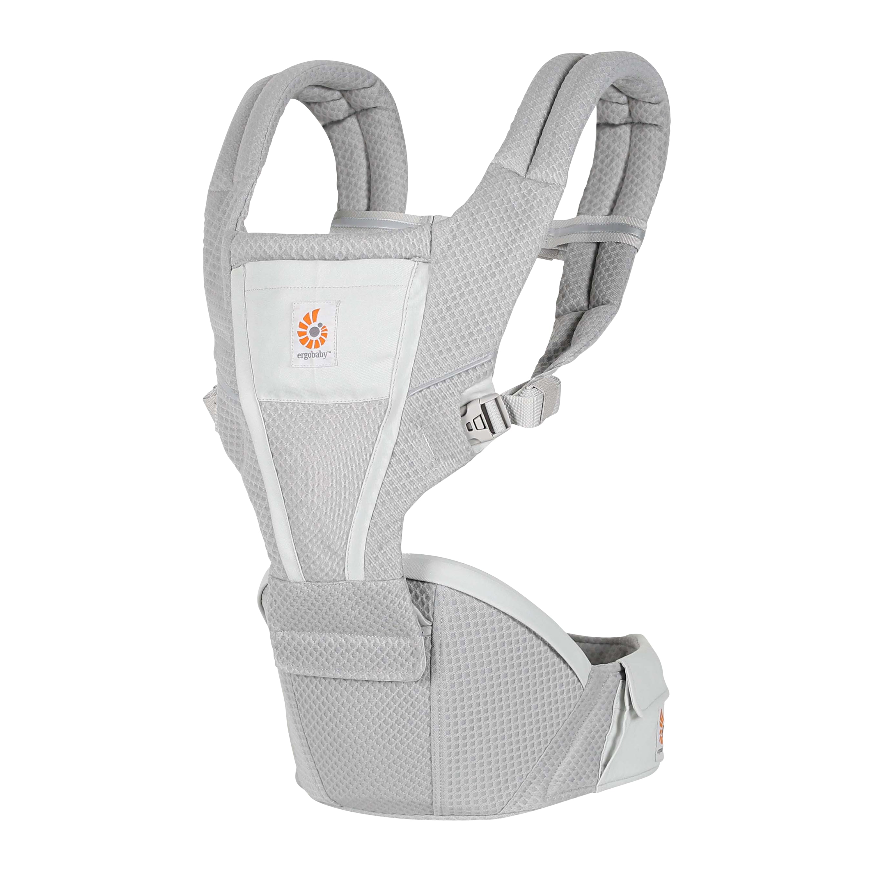 Pearl Grey Alta Hip Seat Baby Carrier