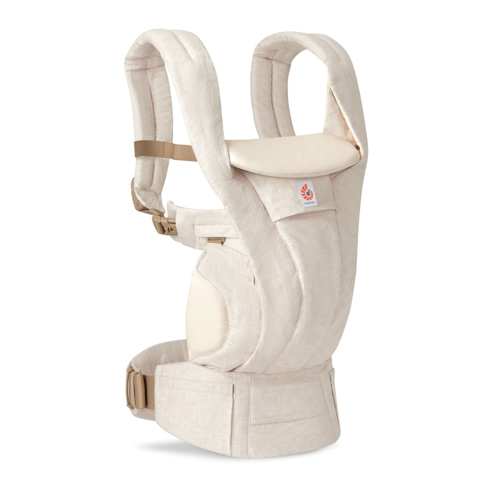 Natural Linen Ergobaby Omni Deluxe All in One Linen Baby Carrier