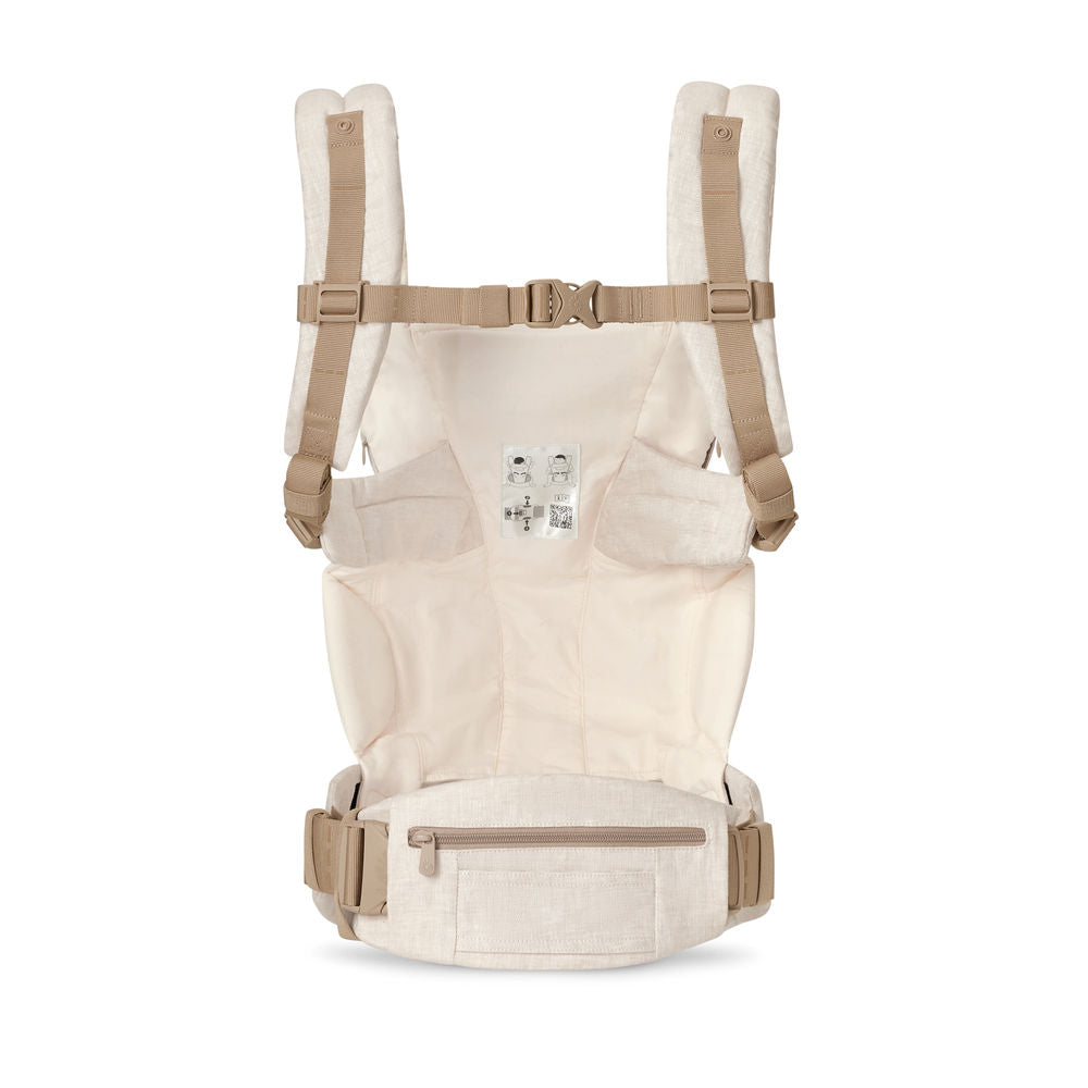 Natural Linen Ergobaby Omni Deluxe All in One Linen Baby Carrier