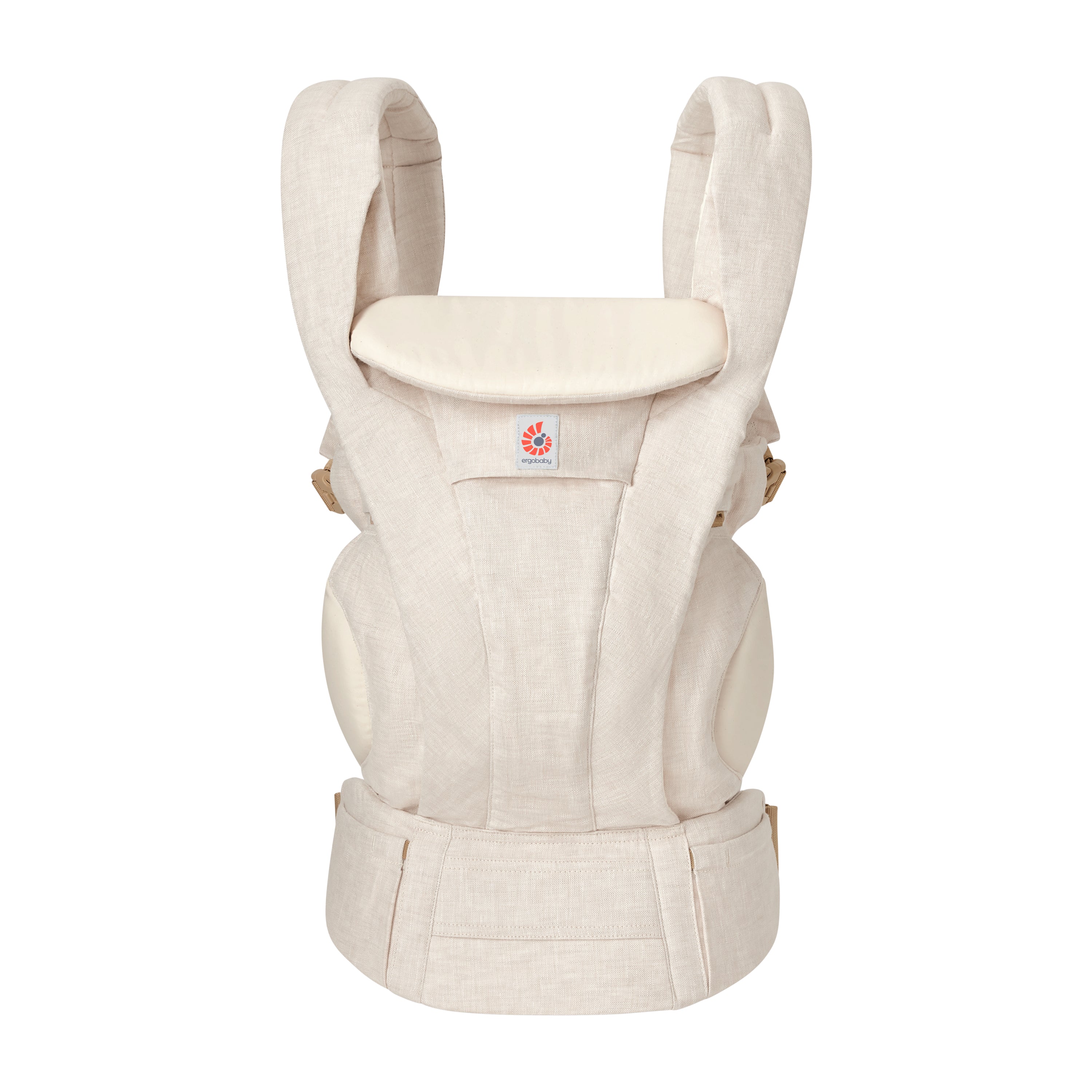 Natural Linen Ergobaby Omni Deluxe All in One Linen Baby Carrier