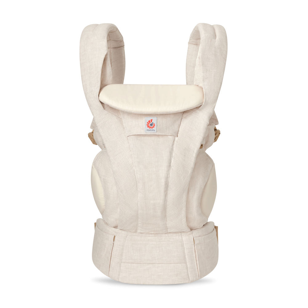 Natural Linen Ergobaby Omni Deluxe All in One Linen Baby Carrier