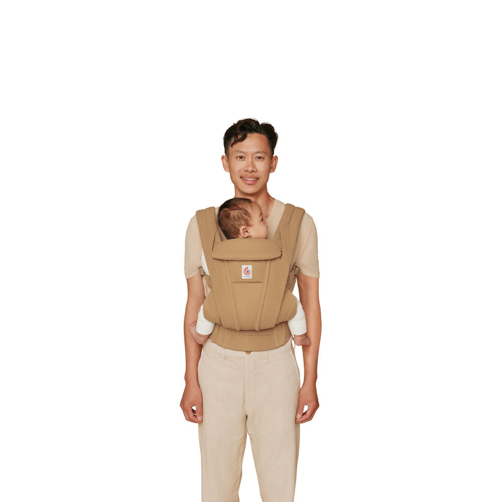 Omni Deluxe Mesh Baby Carrier - Camel