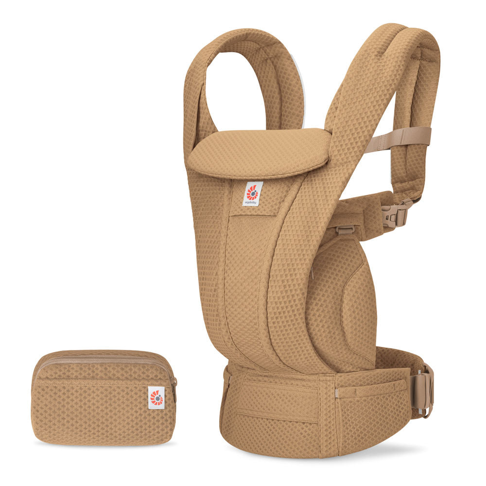 Omni Deluxe Mesh Baby Carrier - Camel