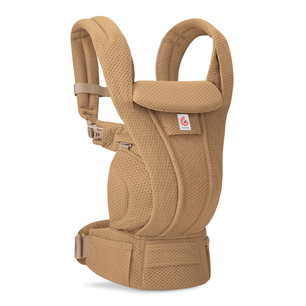 Omni Deluxe Mesh Baby Carrier - Camel
