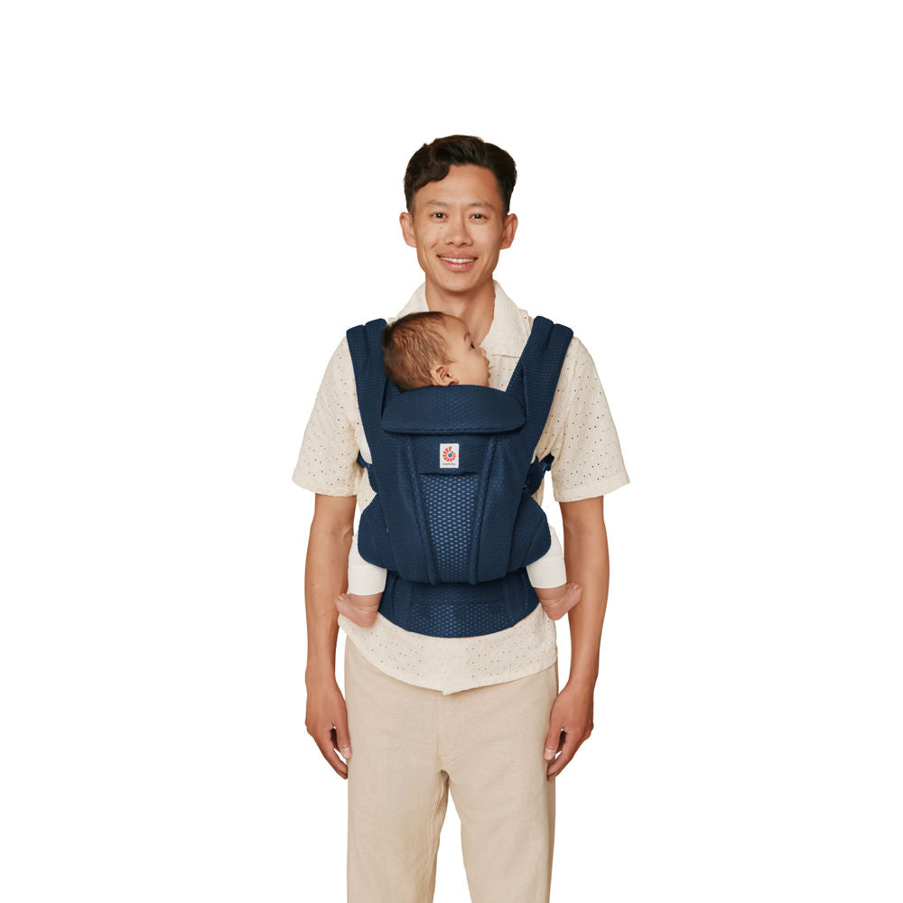Midnight Blue Ergobaby Omni Deluxe All in One Mesh Baby Carrier
