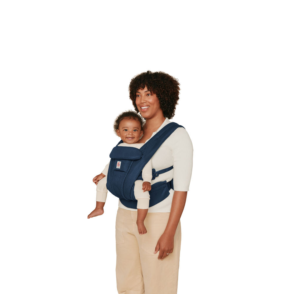 Midnight Blue Ergobaby Omni Deluxe All in One Mesh Baby Carrier