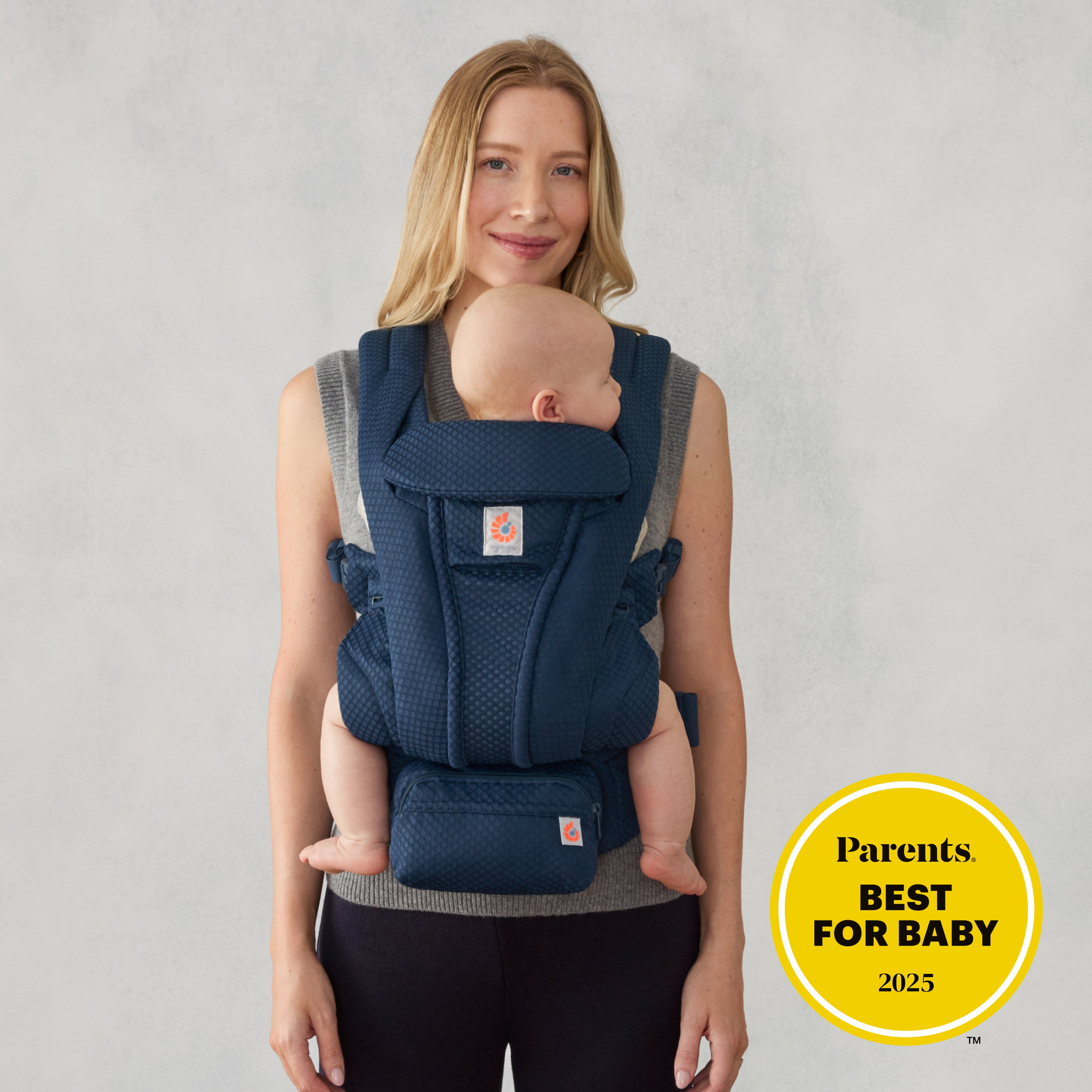 Midnight Blue Ergobaby Omni Deluxe All in One Mesh Baby Carrier