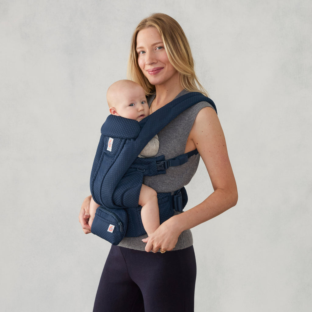 Omni Deluxe Mesh Baby Carrier - Midnight Blue