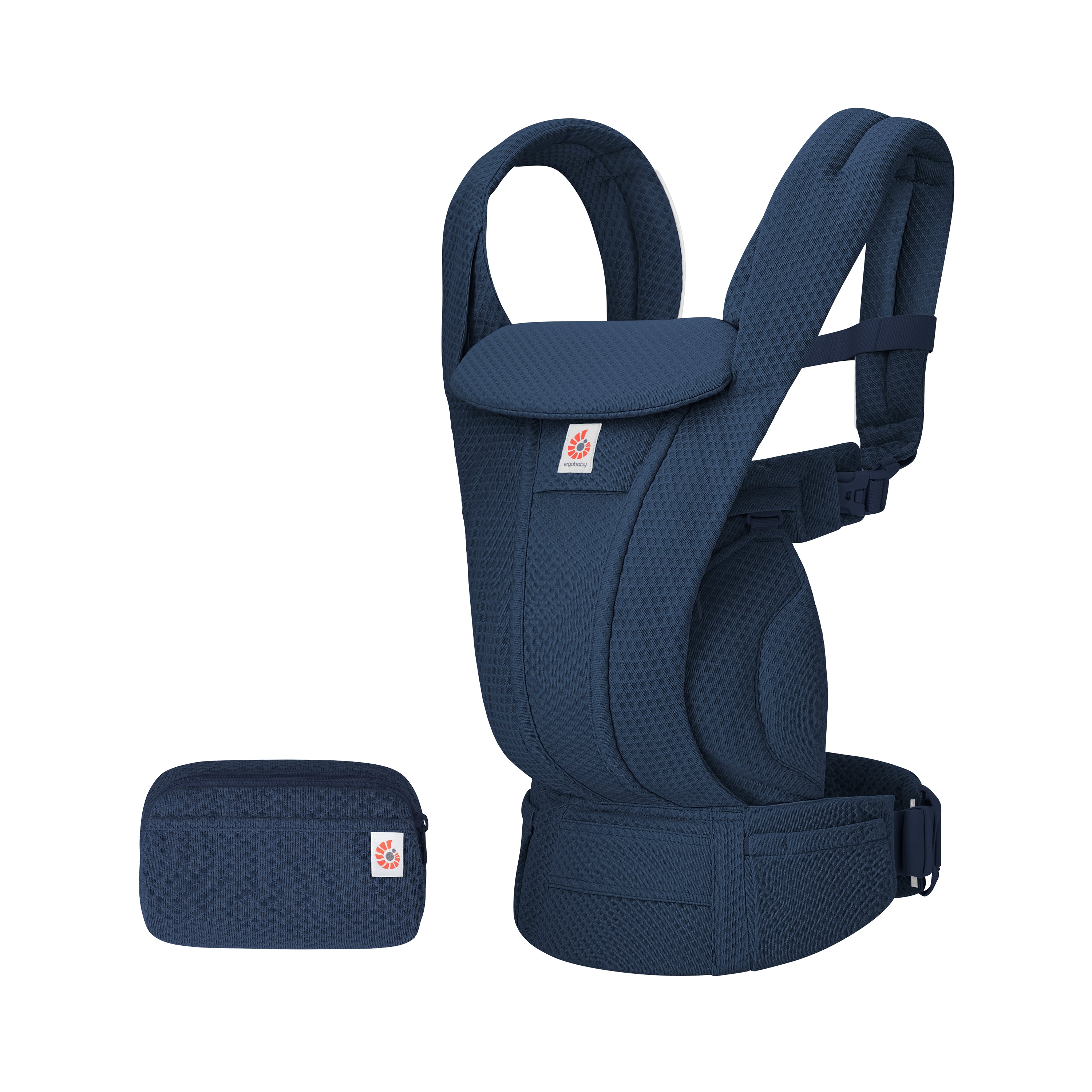 Omni Deluxe Mesh Baby Carrier - Midnight Blue