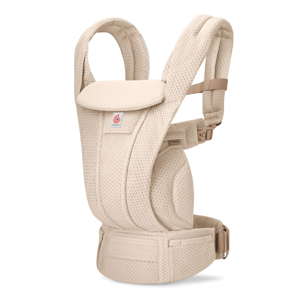 Natural Beige Ergobaby Omni Deluxe All in One Mesh Baby Carrier