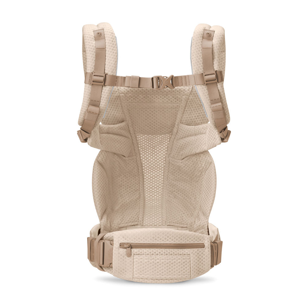 Natural Beige Ergobaby Omni Deluxe All in One Mesh Baby Carrier