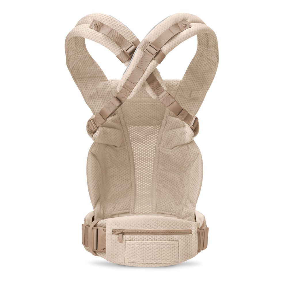 Natural Beige Ergobaby Omni Deluxe All in One Mesh Baby Carrier
