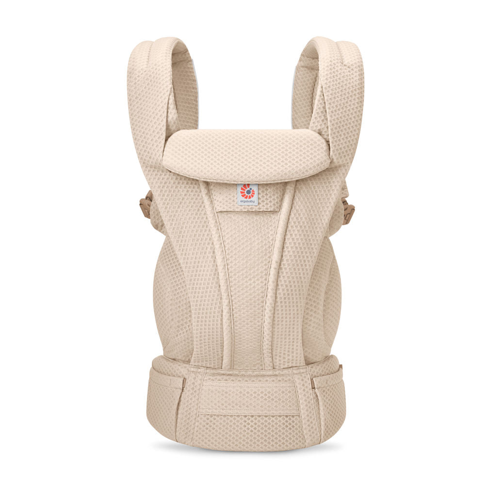 Natural Beige Ergobaby Omni Deluxe All in One Mesh Baby Carrier