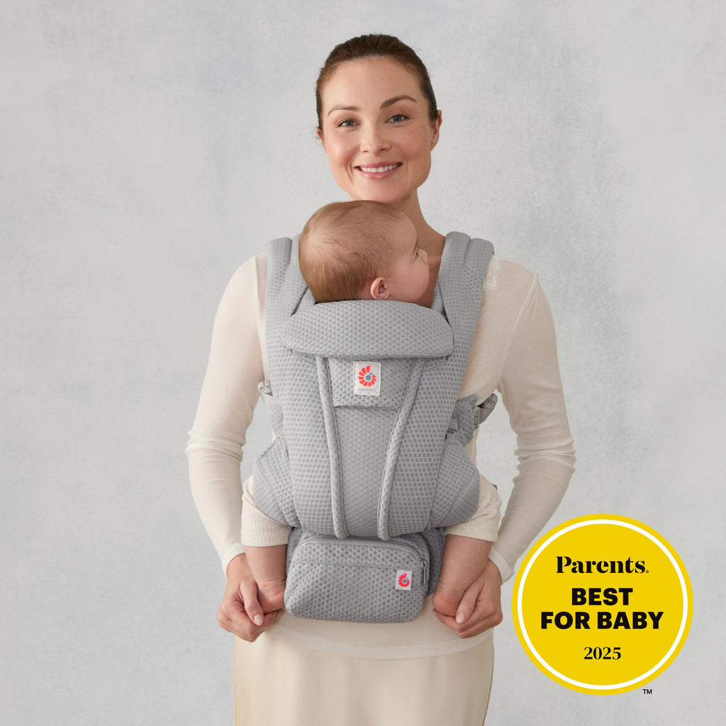Omni Deluxe Mesh Baby Carrier - Pearl Grey