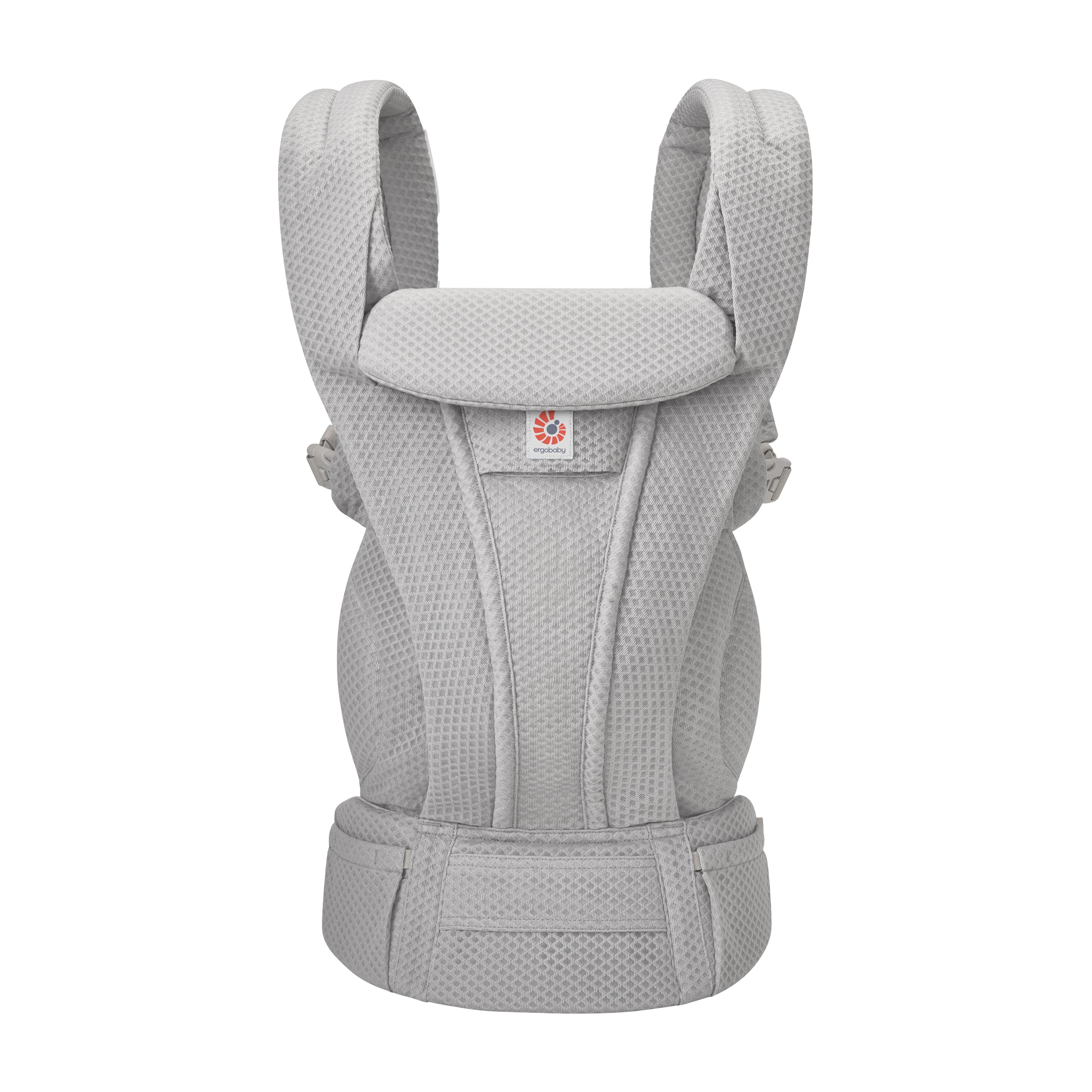 Pearl Grey Ergobaby Omni Deluxe All in One Mesh Baby Carrier