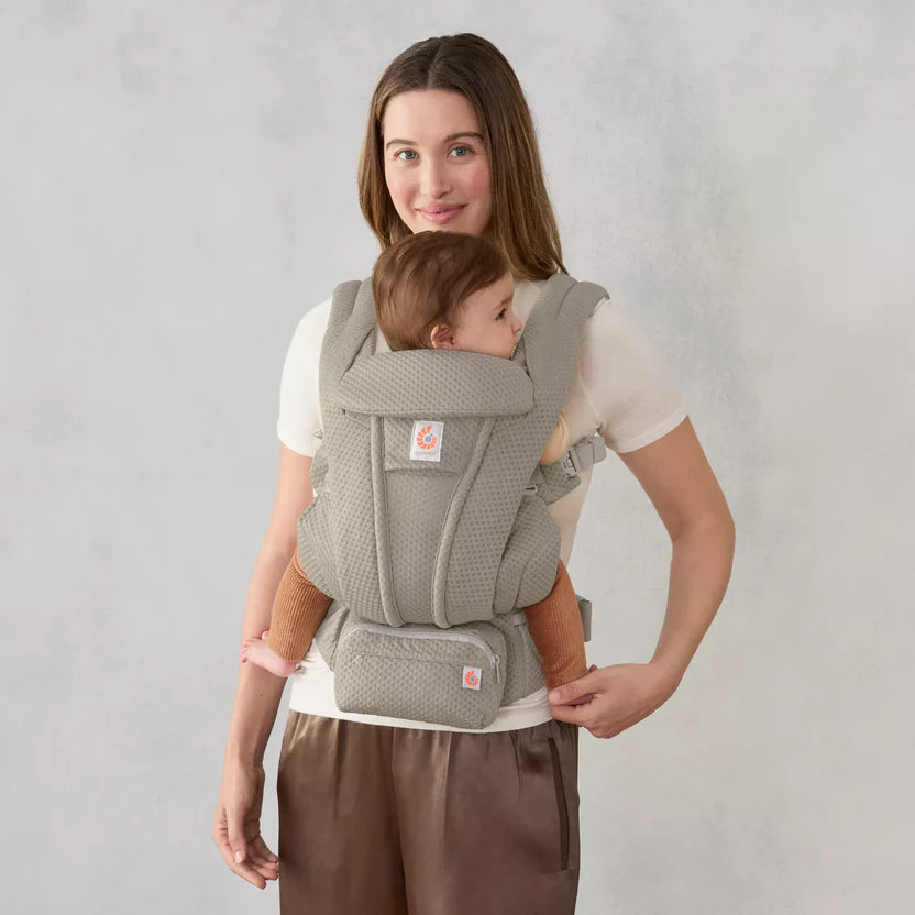 Soft Olive Ergobaby Omni Deluxe All in One Mesh Baby Carrier