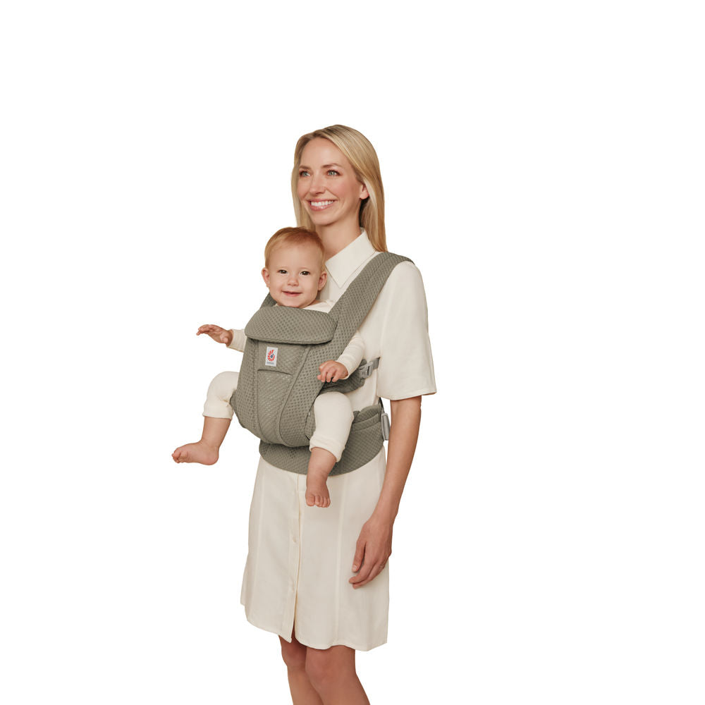 Soft Olive Ergobaby Omni Deluxe All in One Mesh Baby Carrier