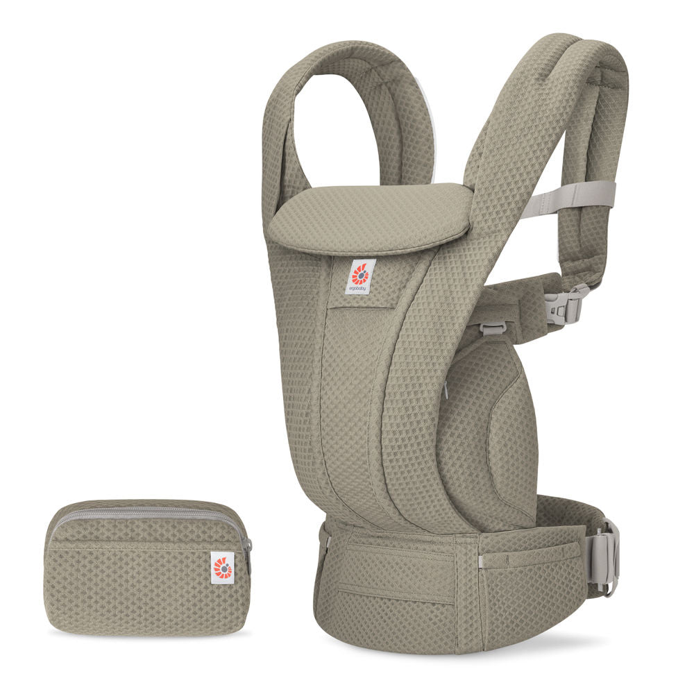 Soft Olive Ergobaby Omni Deluxe All in One Mesh Baby Carrier