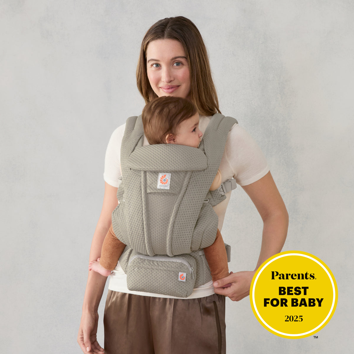 Omni Deluxe Mesh Baby Carrier - Soft Olive