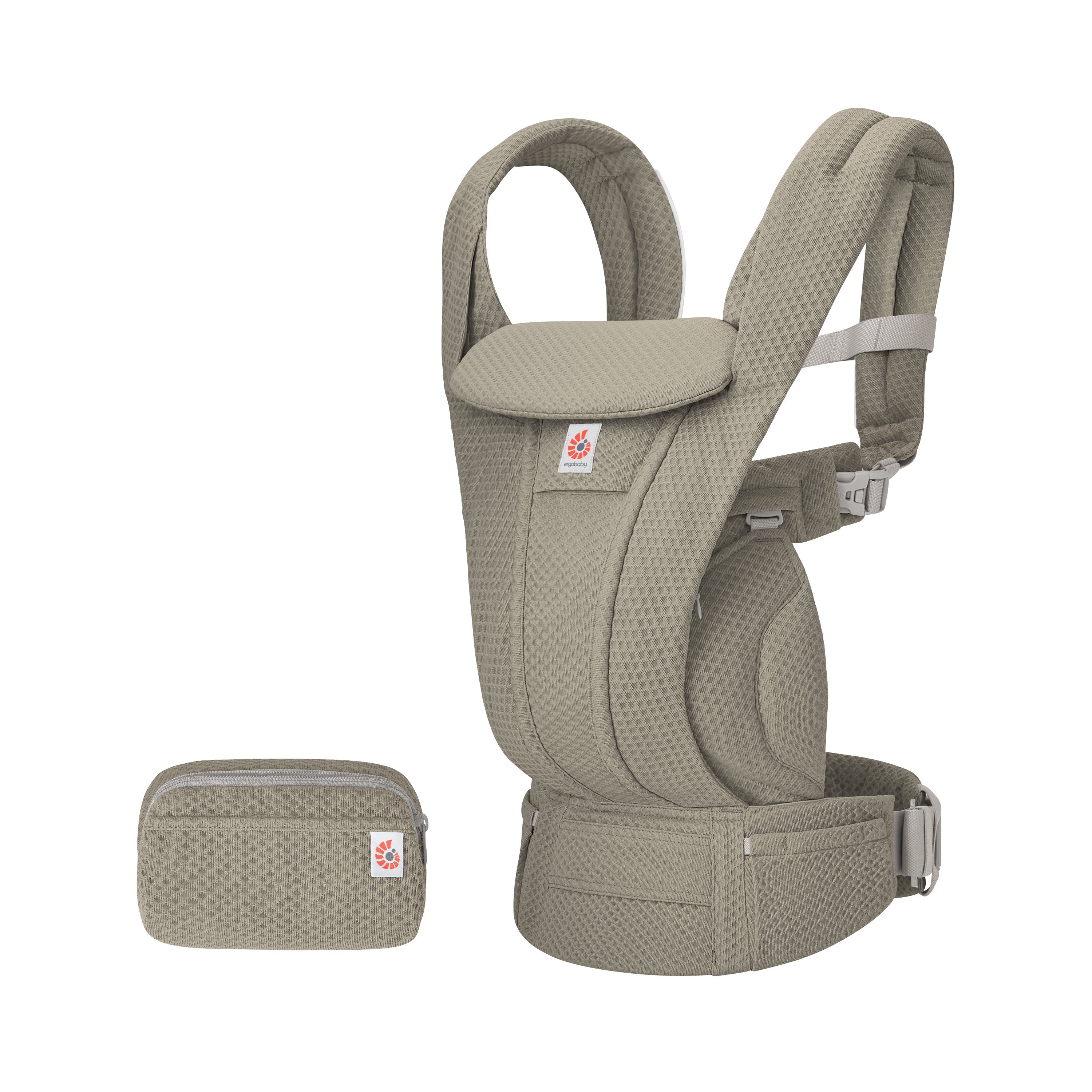 Soft Olive Ergobaby Omni Deluxe All in One Mesh Baby Carrier