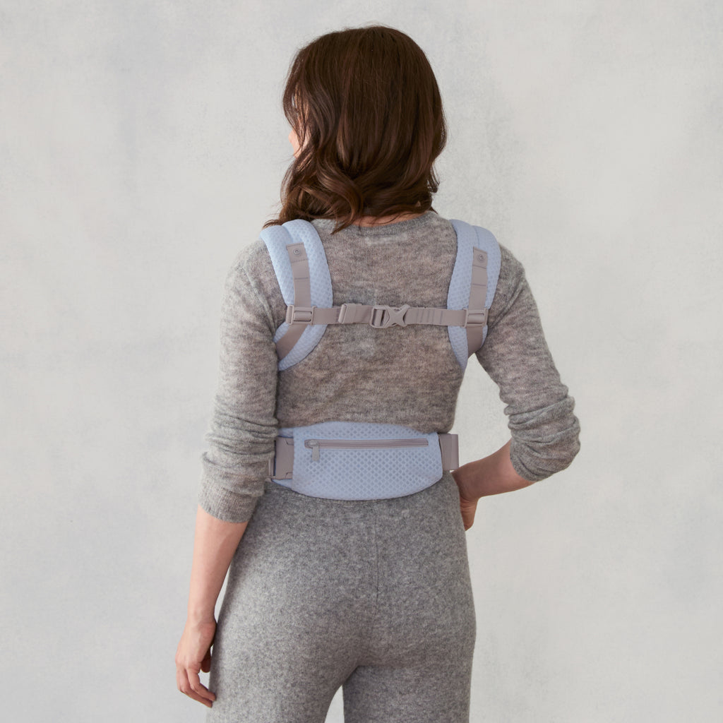 Omni Deluxe Mesh Baby Carrier - Serene Blue