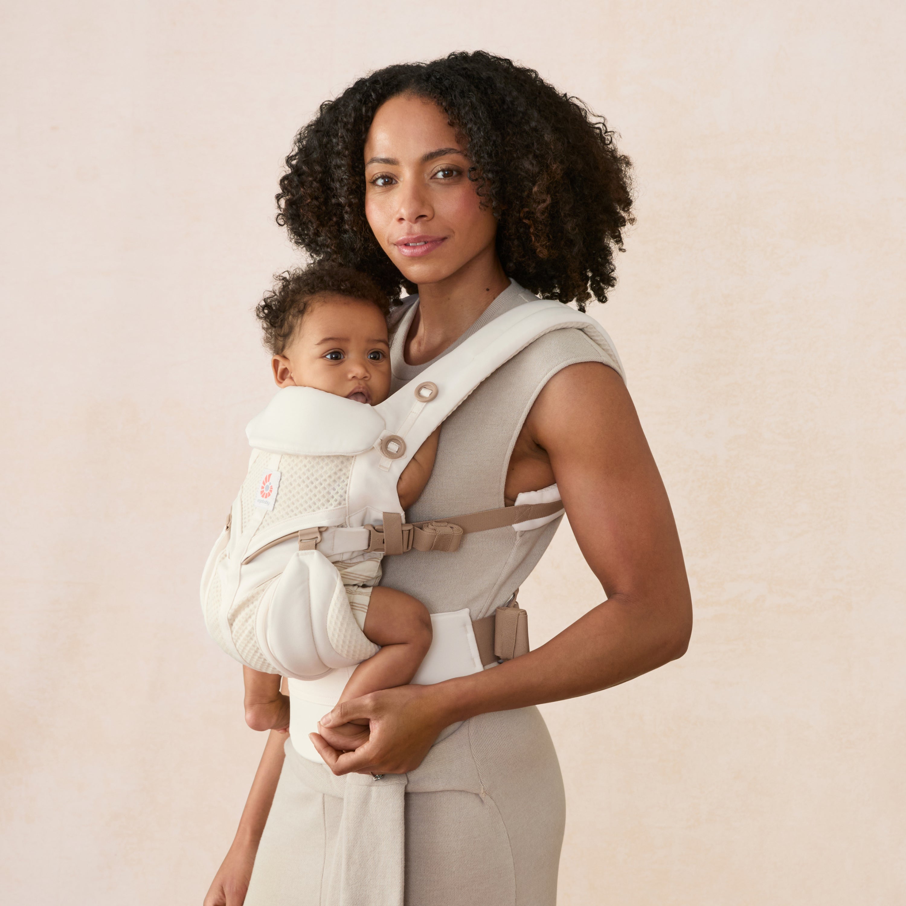Omni Classic Mesh Baby Carrier - Luminous Ivory