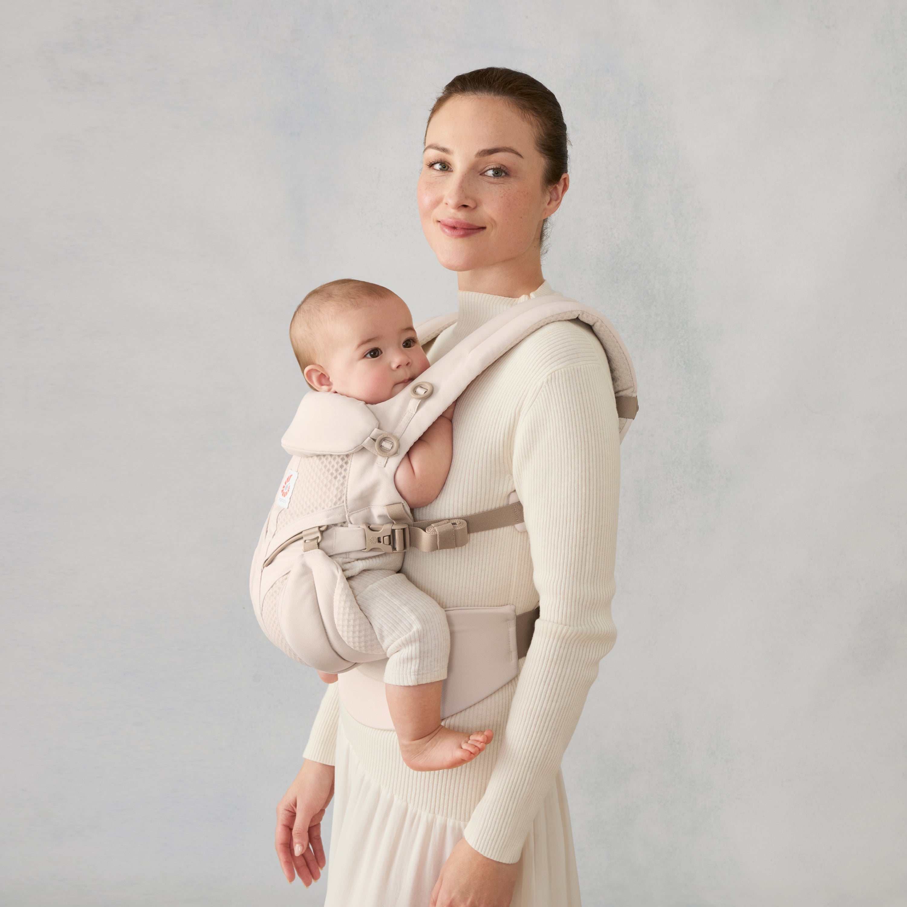 Omni Classic Mesh Baby Carrier - Natural Beige