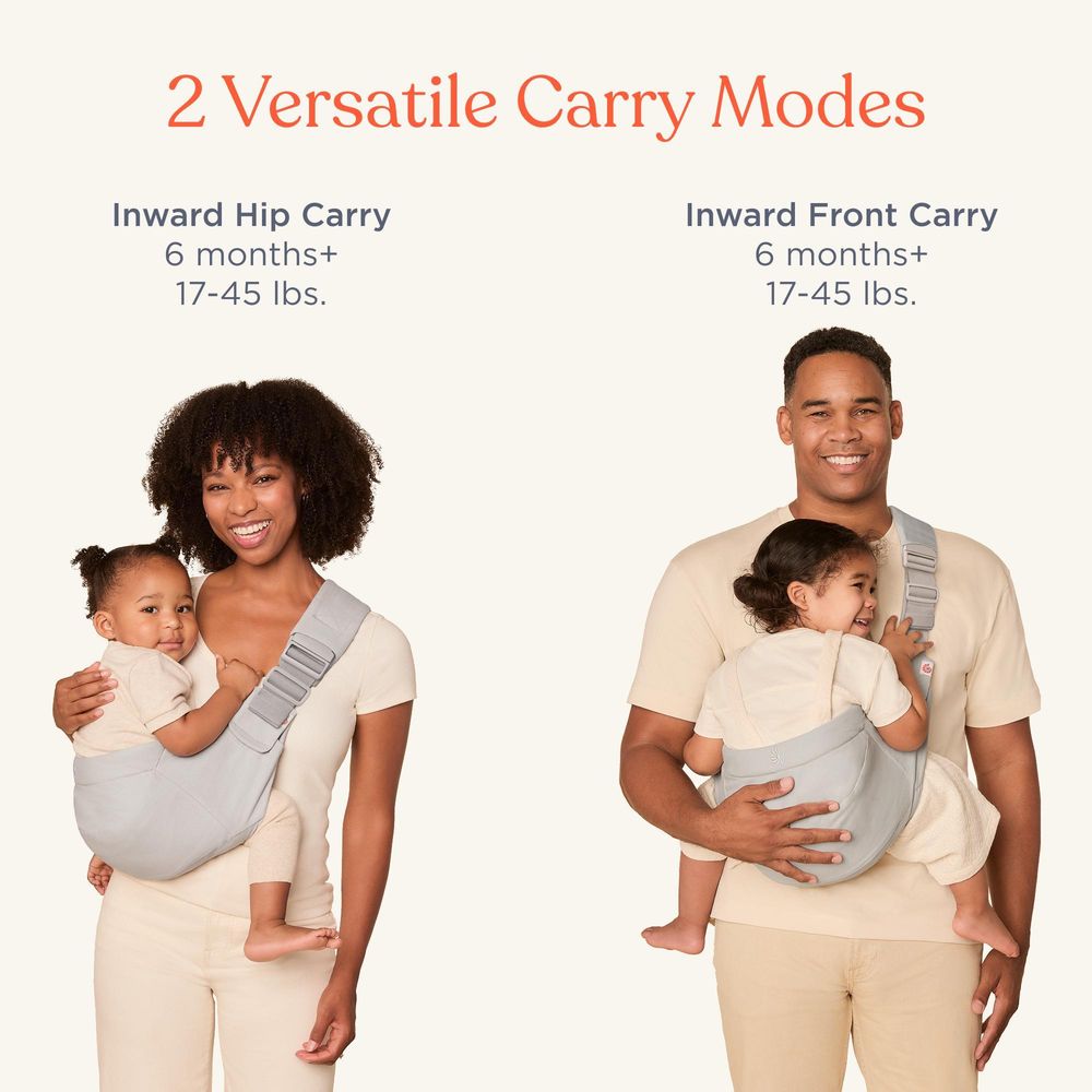 Pearl Grey Upsie Sling Carrier
